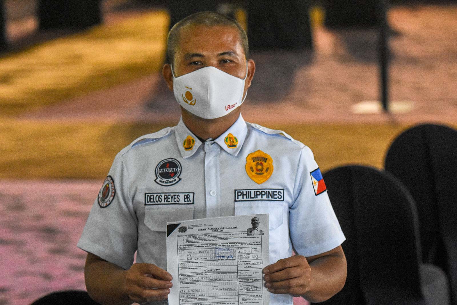 Senatorial aspirant security guard’s speech wins over netizens