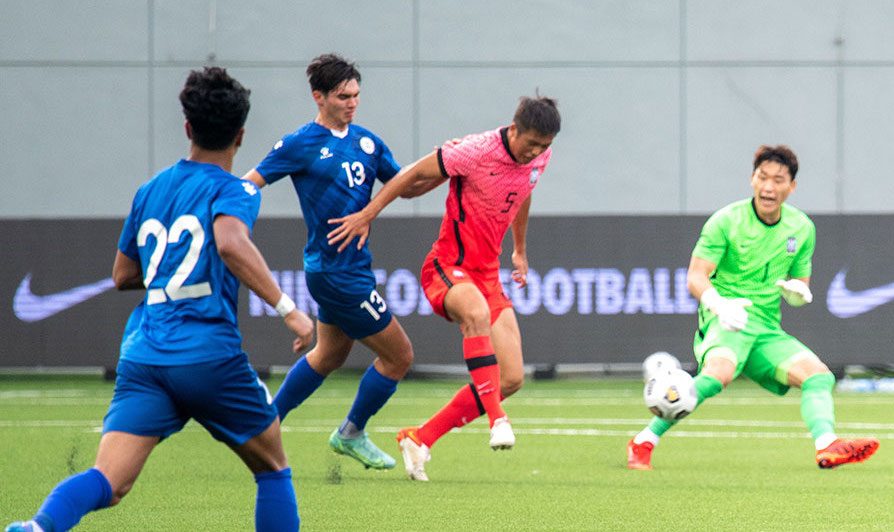 Azkals U23 start off Asian Cup qualification with crushing loss to Korea