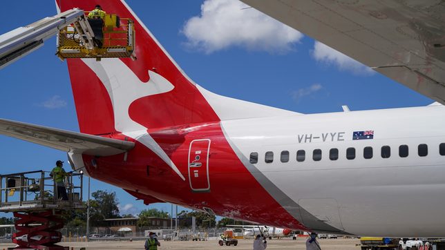 Qantas prepares planes for Sydney’s international reopening
