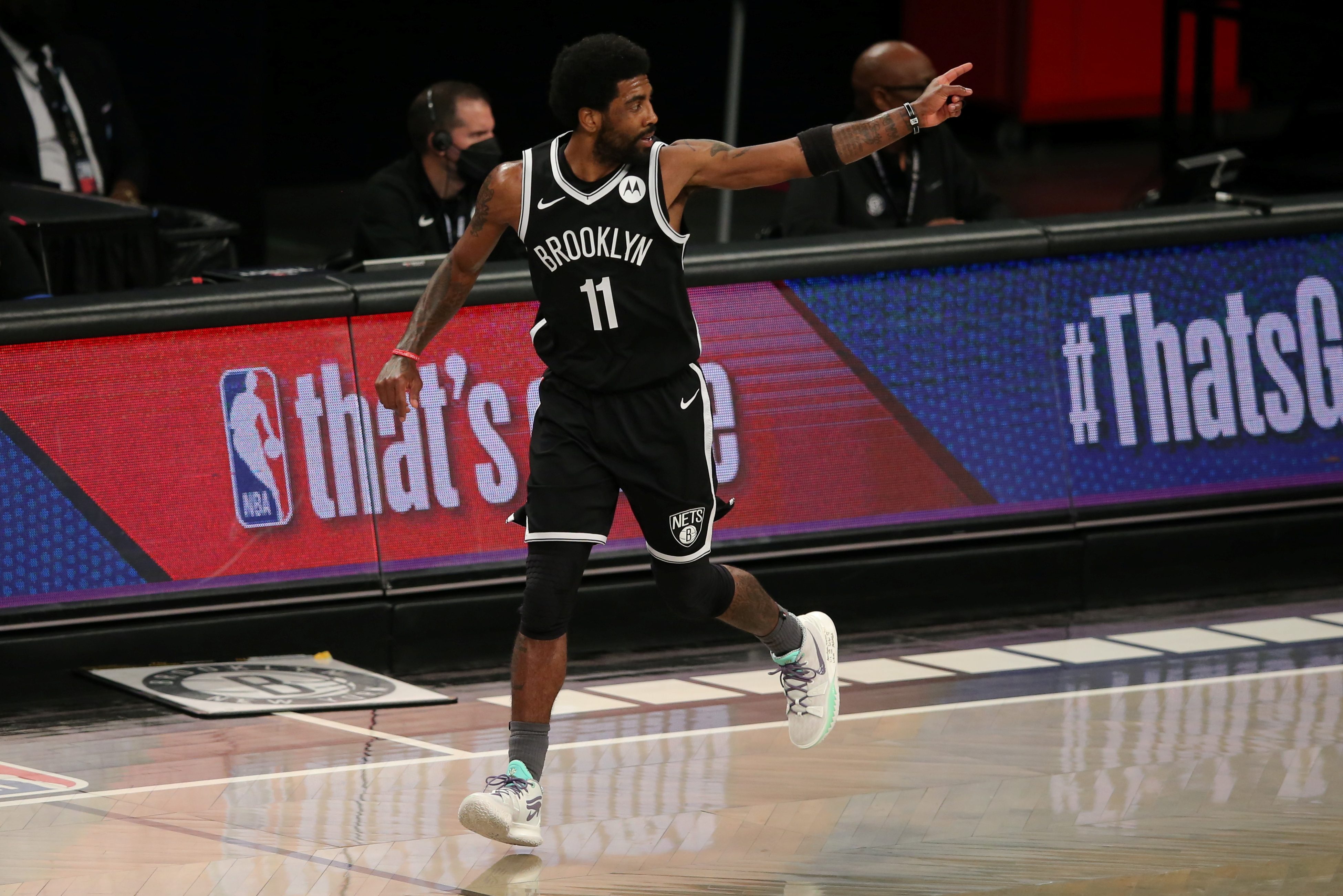 Nets owner unsure when unvaccinated Kyrie Irving will play again