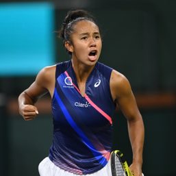 Leylah Fernandez crashes out of Indian Wells
