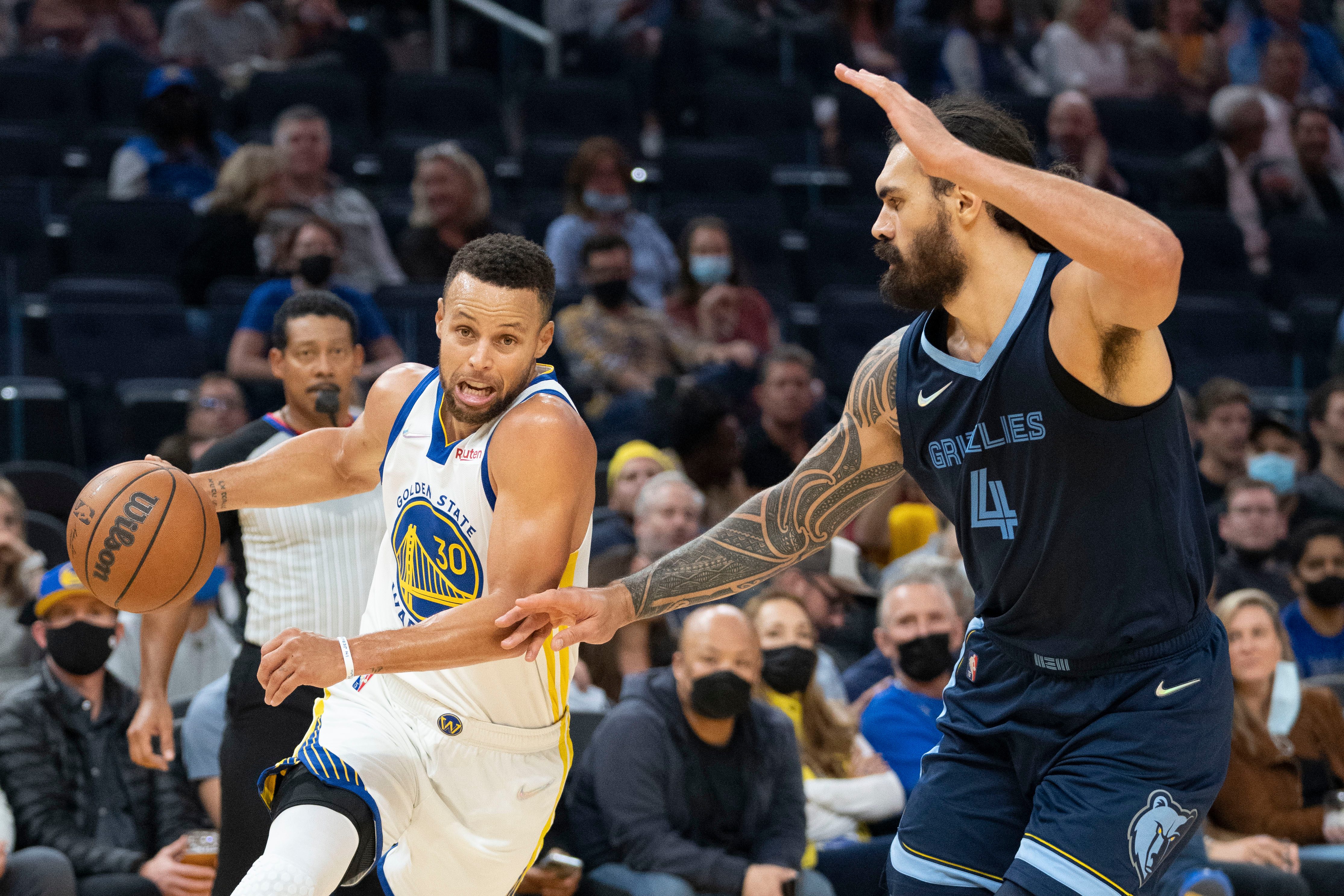 Grizzlies take down Warriors again in overtime in play-in rematch