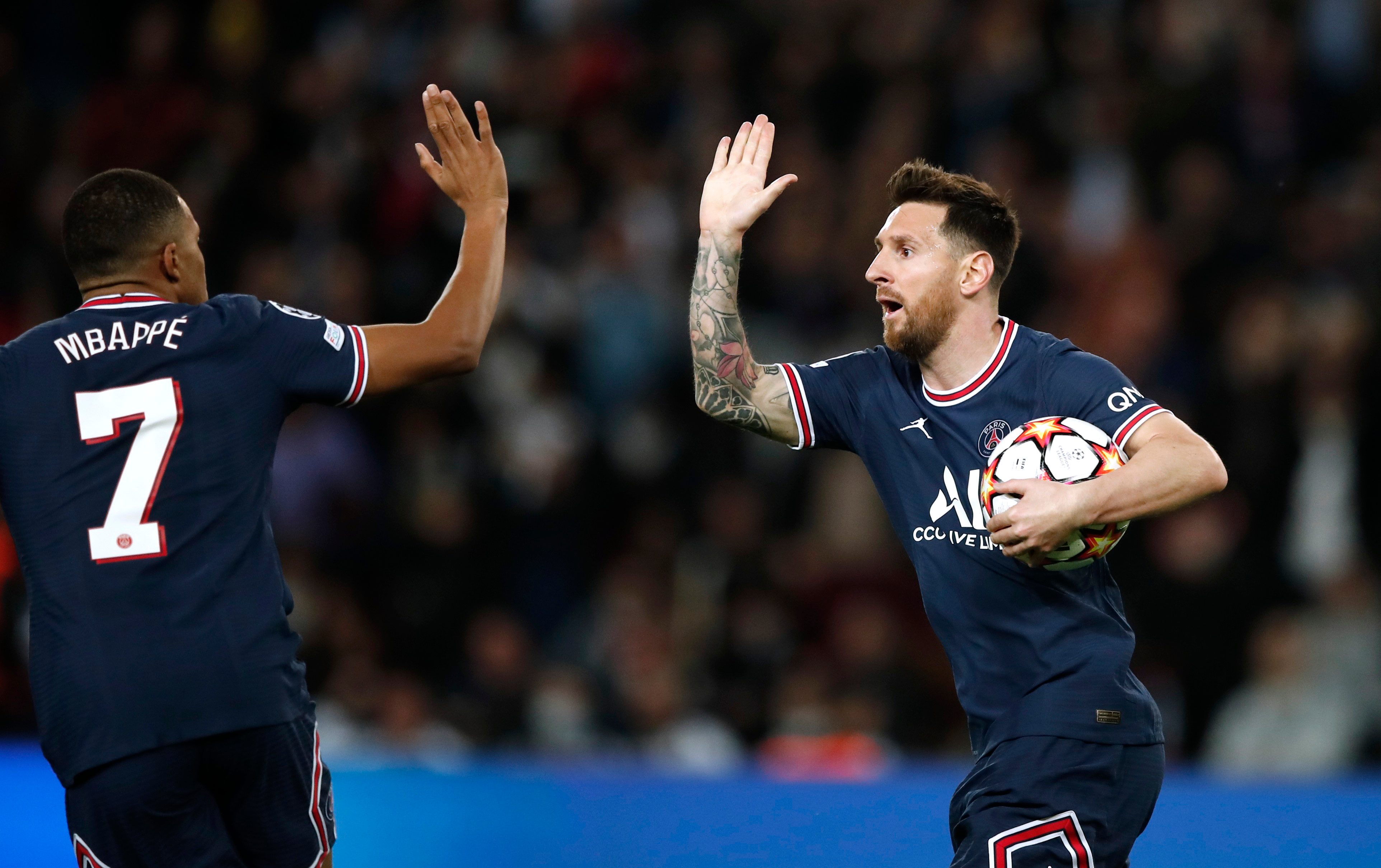 Messi finding his feet at PSG thanks to Mbappe