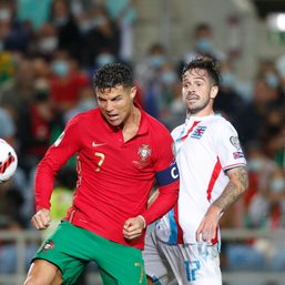 Ronaldo nets hat-trick as Portugal routs Luxembourg