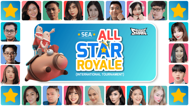SEA superstars wage total warfare in Sausage Man’s All Star Royale