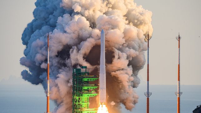 South Korea’s Moon vows ‘Korea space age’ after rocket test falters