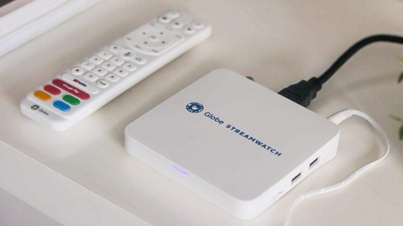 Turn any TV into AndroidTV with Globe Streamwatch 2-in-1 entertainment box
