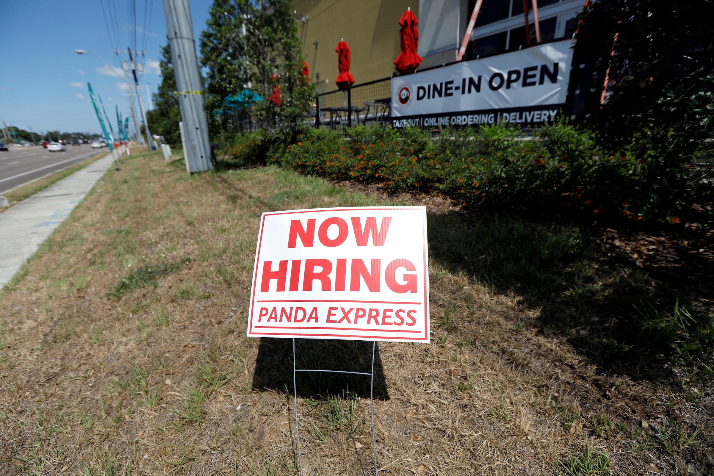 US labor market regaining footing as weekly jobless claims fall sharply