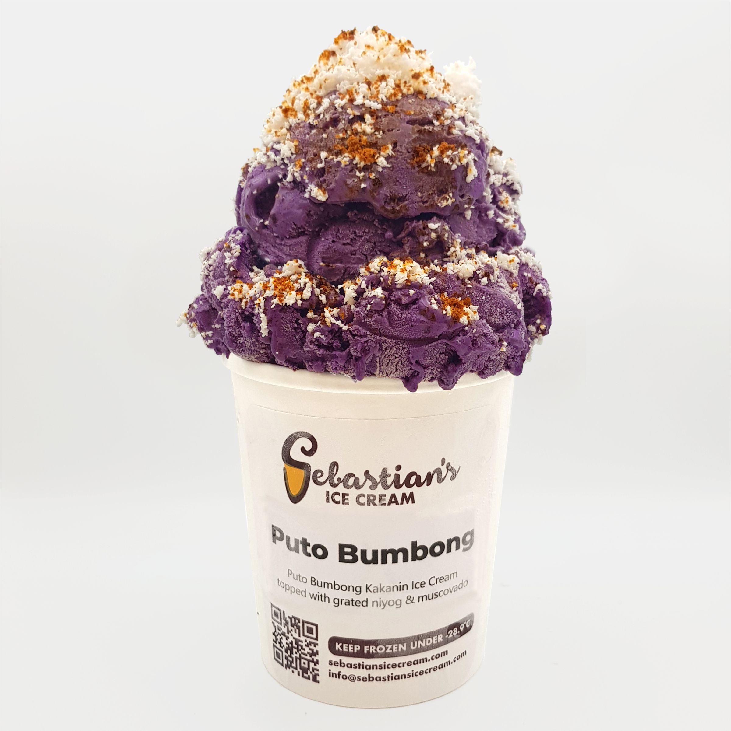 Get puto bumbong ice cream with the works from Sebastian’s