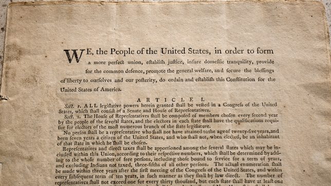 Crypto bidders miss out as US constitution copy sells for $43M