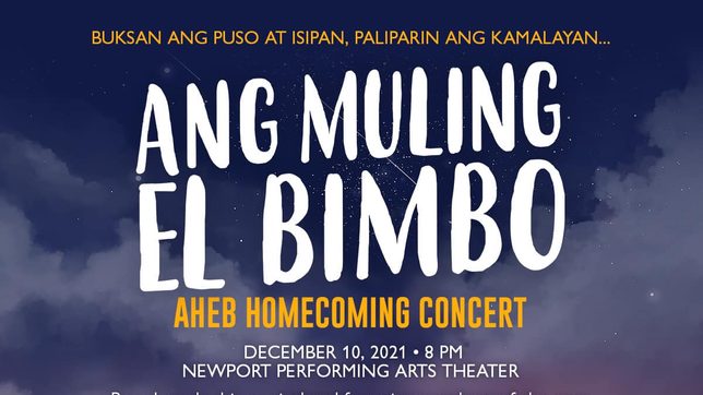 It’s back! ‘Ang Huling El Bimbo’ returns to stage with live concert in December