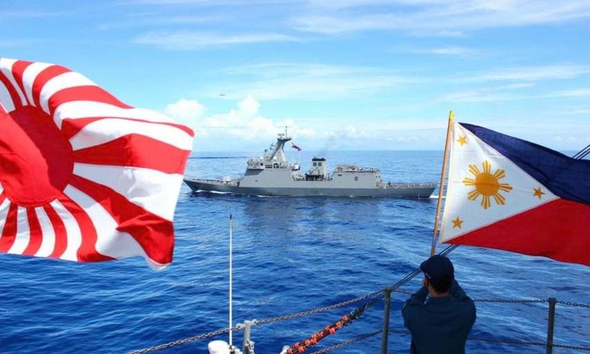 LOOK: PH Navy holds passing exercises with Japanese vessels