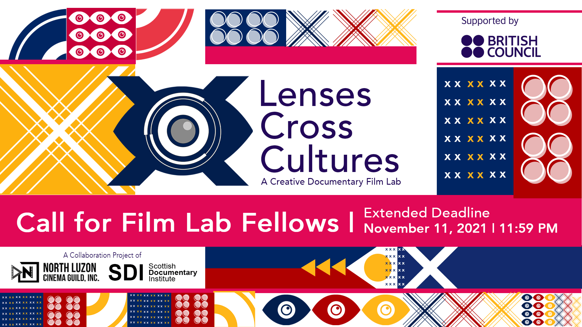 Call for fellows: Lenses Cross Cultures Creative Documentary Film Lab