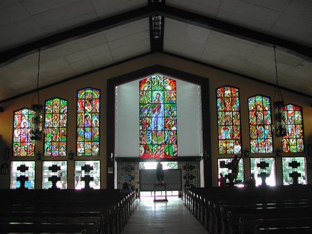 Mary’s Windows: How the Xavier-Ateneo church’s stained glass windows came to be