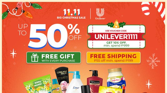 Maligayang Pask-HAUL! Unilever, Shopee to hold big 11.11 share-lebration