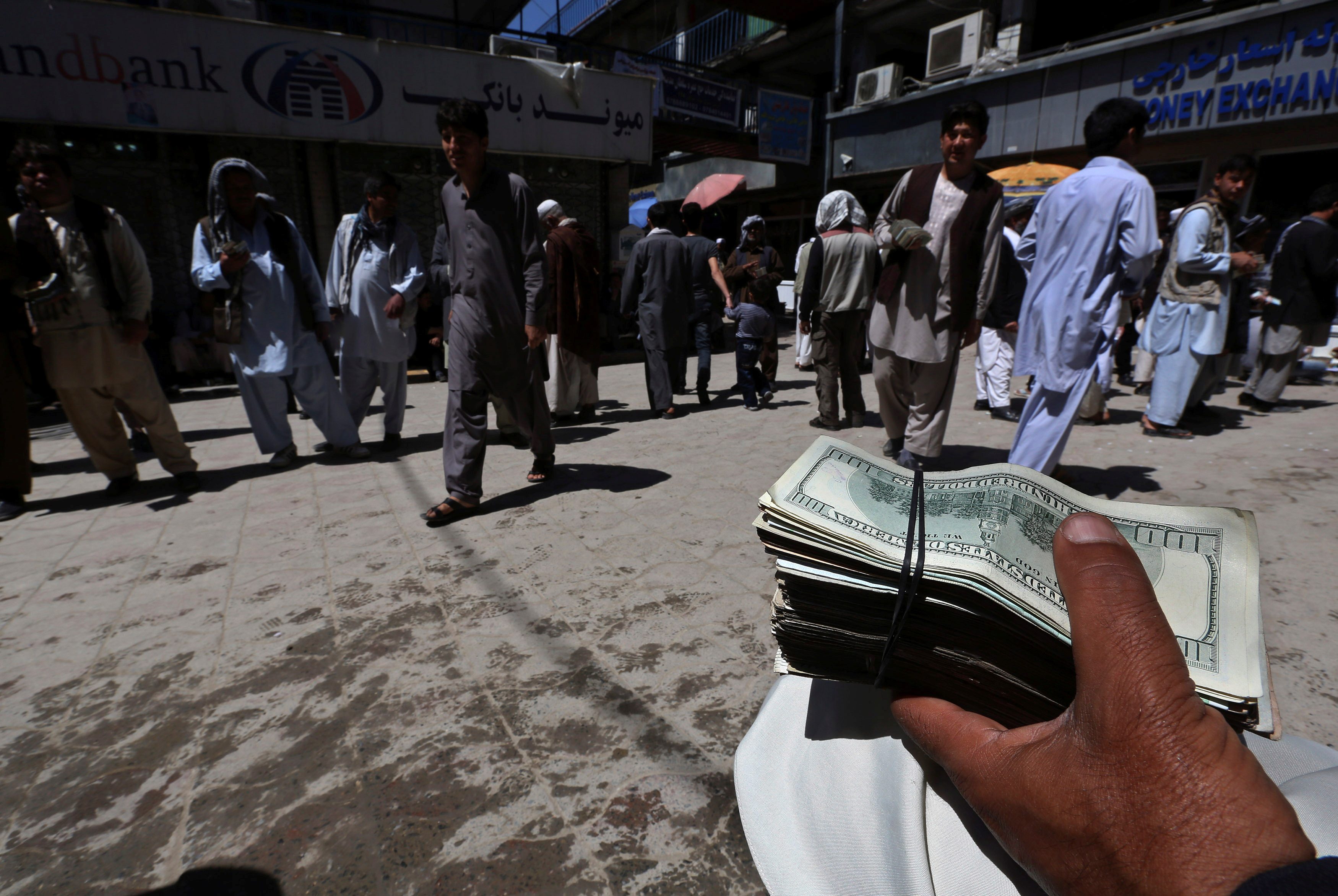 Afghanistan central bank to sell $10 million to support currency