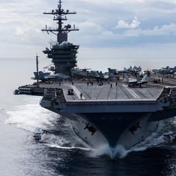 US aircraft carrier deploys off Korean peninsula amid tensions with North