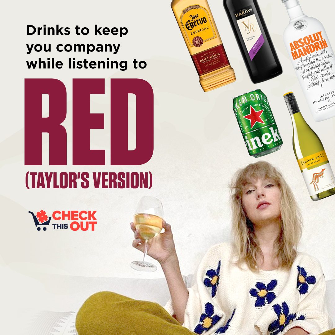 #CheckThisOut: Drinks to keep you company while listening to Red (Taylor’s Version)