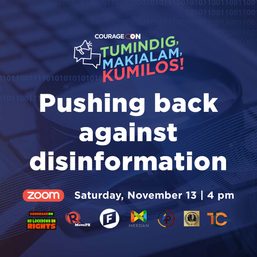 #CourageON: Pushing back against disinformation