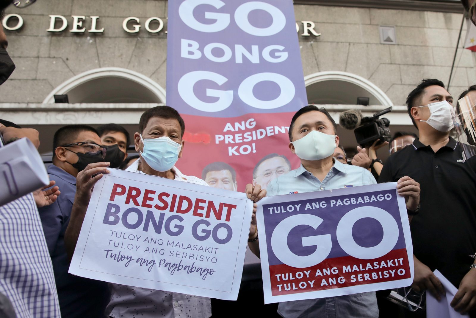 No circus here: Bong Go says Sara Duterte only choice for VP