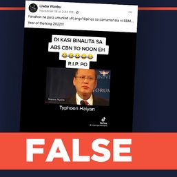 FALSE: Raffy Tulfo’s license revoked