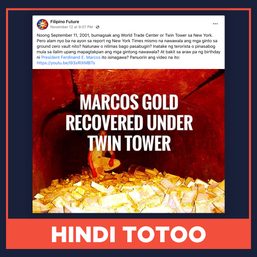 FALSE: Media refuses to cover Bongbong Marcos’ campaign