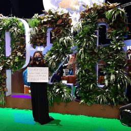 Filipina student at COP26 hails pledge to halt deforestation but says PH can do more