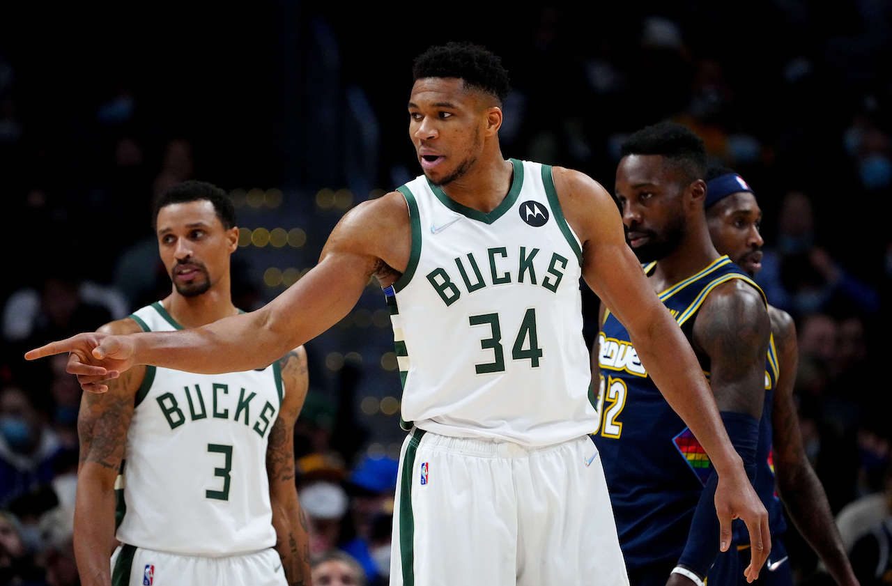 Bucks down undermanned Nuggets for 6th straight win