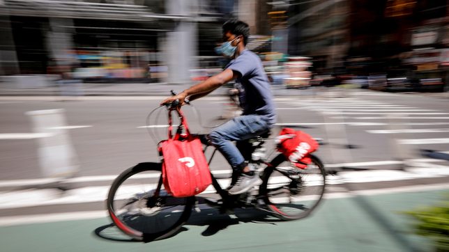 Food delivery drivers question gig platforms’ safety nets