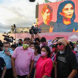Leni-Kiko murals in QC are a ‘labor of love’ for artists seeking change in 2022