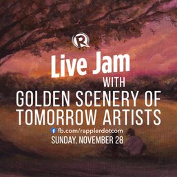 [WATCH] Rappler Live Jam: Basically Saturday Night and Guji Lorenzana at Ortigas East
