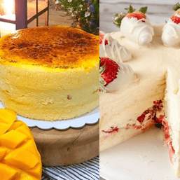 Try mango crème brûlée cake, strawberry cloud cake by this Valenzuela bakery