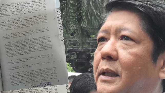 RECORDS: Bongbong Marcos’ 1997 tax conviction hounds him in 2022 campaign