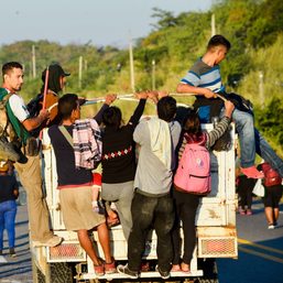 Over 1,500 migrants in Mexico caravan regularized, government says