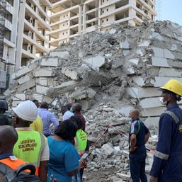 6 die, scores feared missing in Nigeria after collapse of high-rise