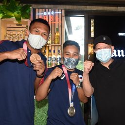Filipino Olympic boxing medalists given San Miguel businesses