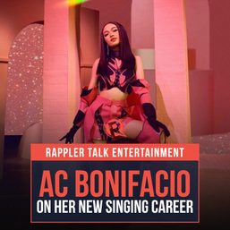 Rappler Talk Entertainment: AC Bonifacio on her new singing career