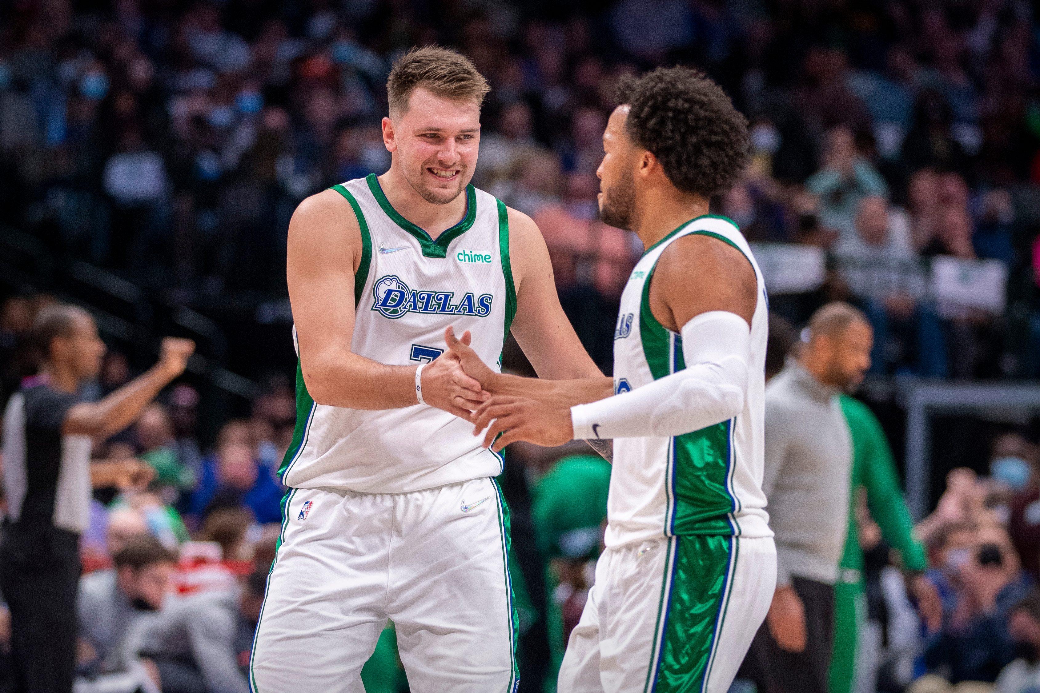 Luka Doncic’s triple as time expires sinks Celtics