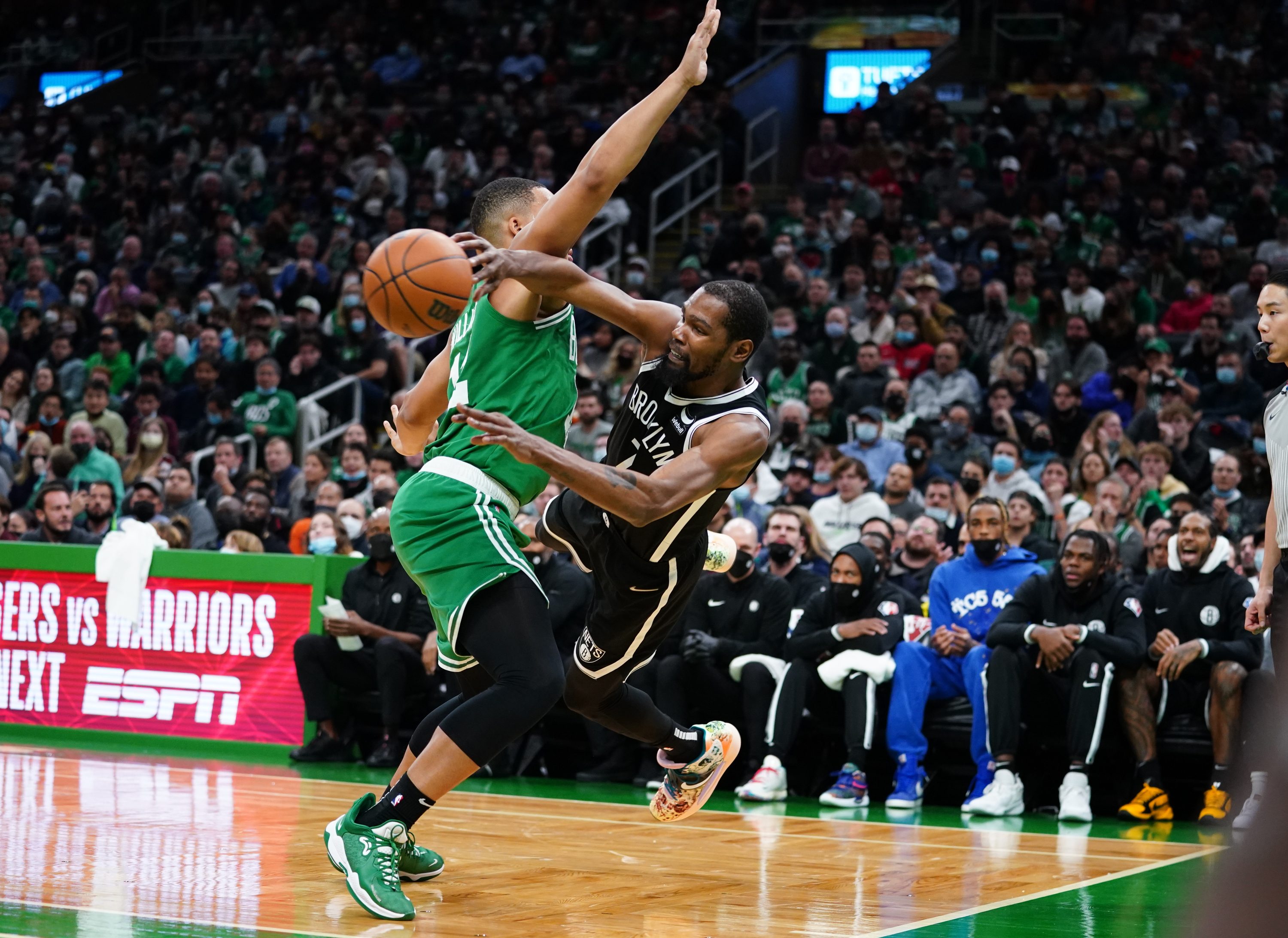 Kevin Durant hits scoring milestone as Nets down Celtics
