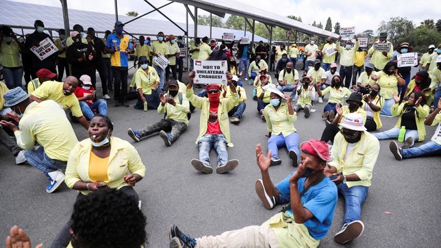 South African workers strike at Walmart-owned Massmart