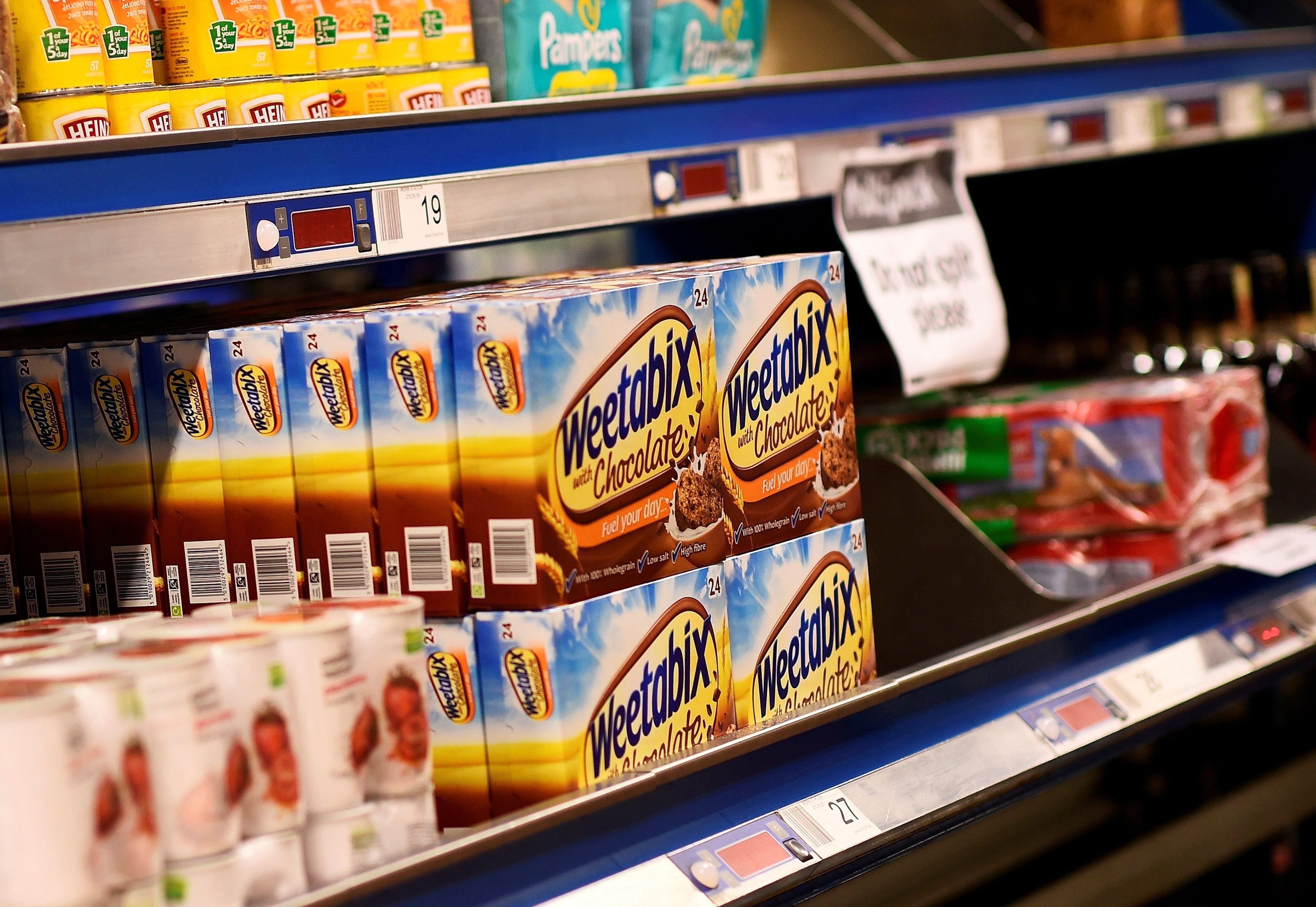 Crunch time for British breakfast as Weetabix workers strike