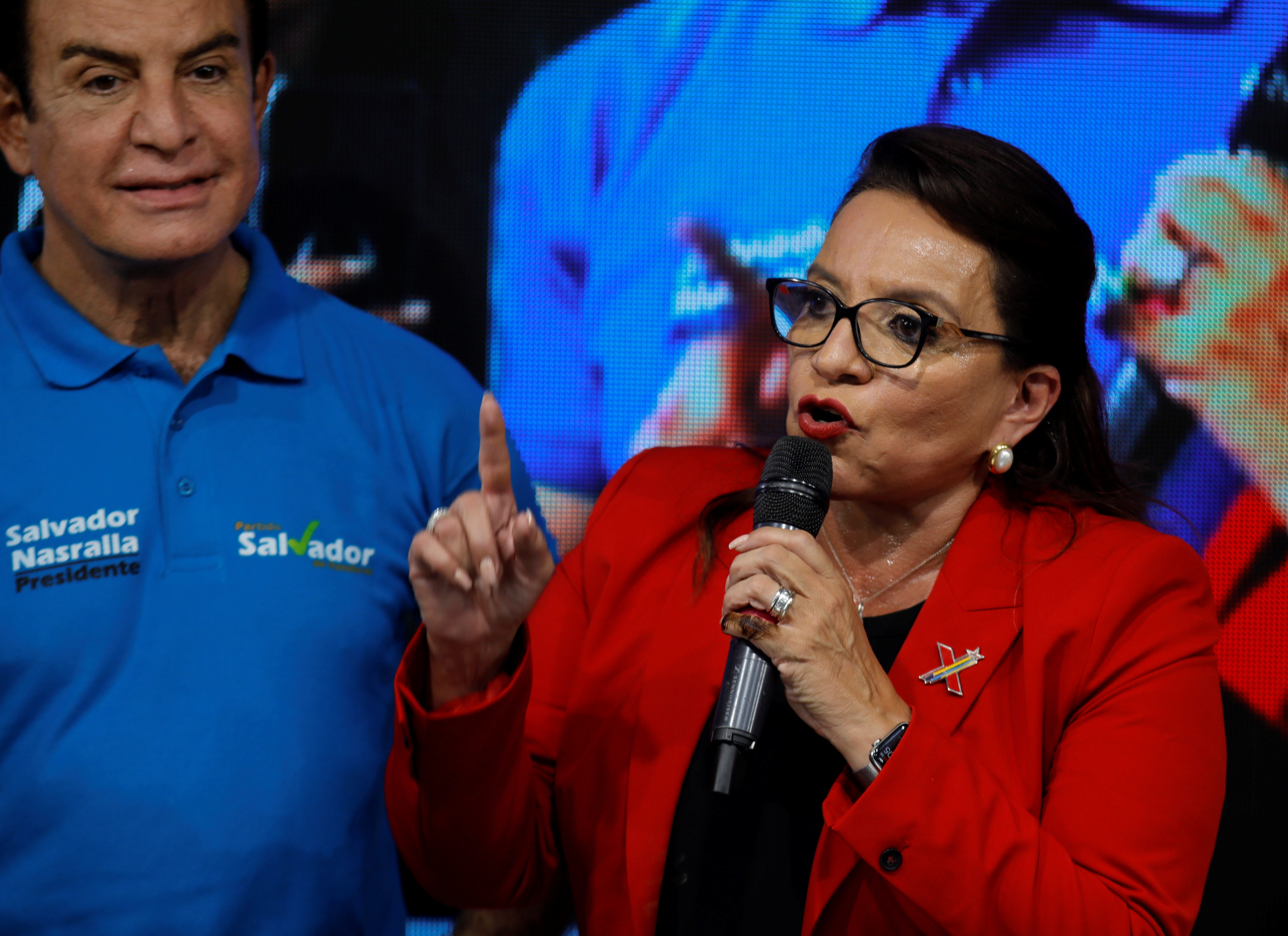 Honduras set for woman president as leftist Xiomara Castro declares victory