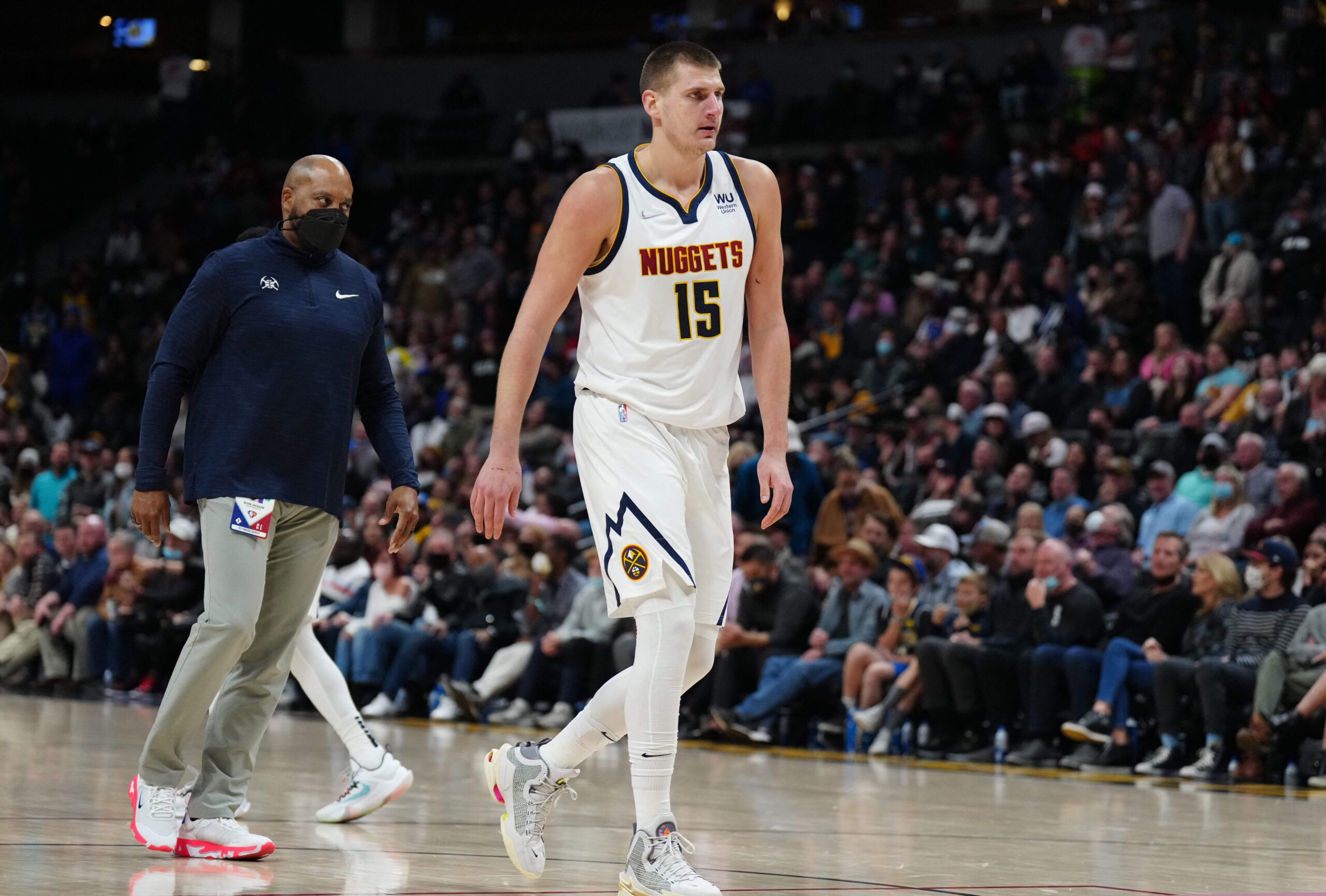 Nuggets survive Nikola Jokic’s ejection, hold off Wizards