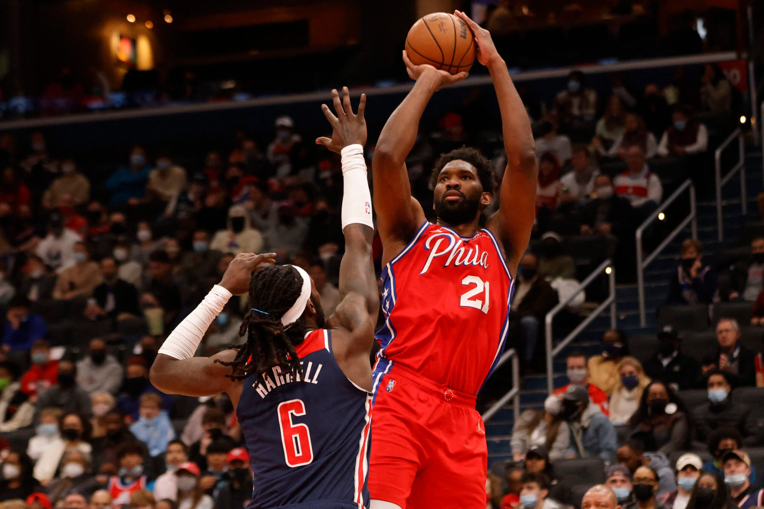 Joel Embiid’s 36 leads Sixers past Wizards