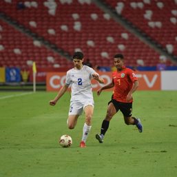 Azkals U23 miss out on Asian Cup berth after Singapore heartbreak