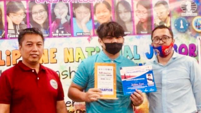 Nouri, Sebastian overcome Mindanao rivals to rule national juniors chess