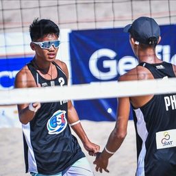 PH men’s beach volley bets put up gallant stand in Asian Seniors
