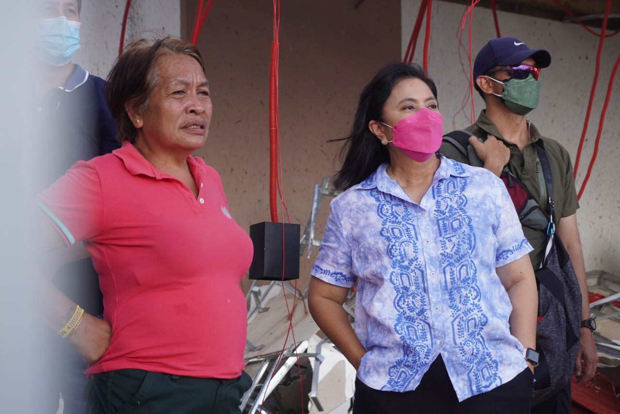 Robredo under quarantine after close-in security gets COVID-19