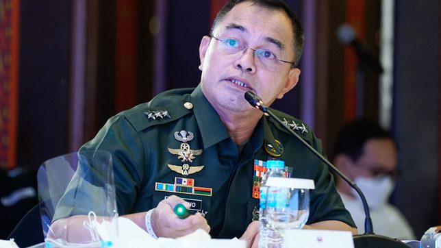 AFP chief Centino tests positive for COVID-19