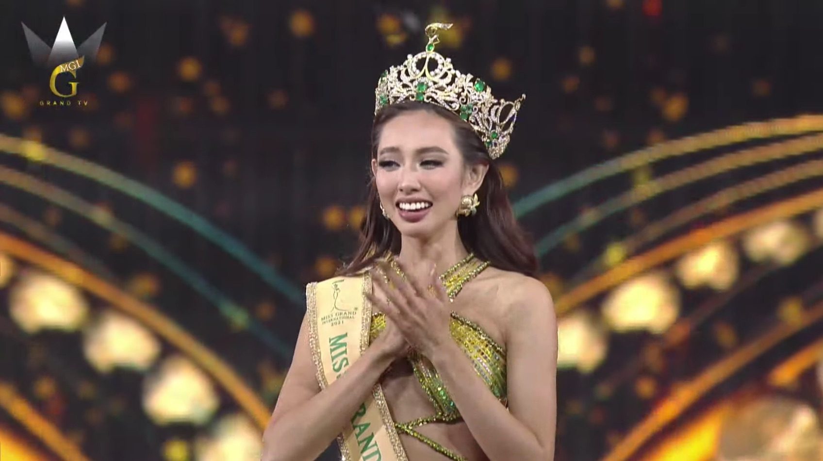 Vietnam’s Tien Thuc Thuy Nguyen wins Miss Grand International 2021